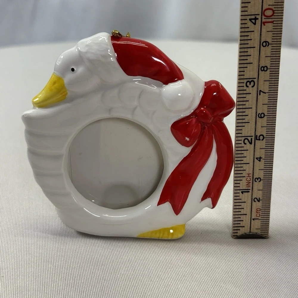 Vintage‎ Goose Christmas Ornament Frame